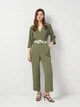 Комбинезон женский Zara 3875/350 M Хаки (00387053507039) - изображение 3