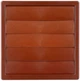 Вентиляционная решетка Airroxy KzZ 170x170 120 brown (02-306) - изображение 1