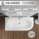 Ванна акриловая Helmken Marbella Lux 160 x 75 левосторонняя (23092004) - изображение 2