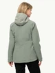 Куртка демисезонная с капюшоном женская Jack Wolfskin Moonrise 3In1 Jkt W 1115621-4137 M Серо-зеленая (4064886308939) - изображение 2