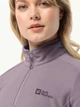 Свитшот утепленный женский Jack Wolfskin Taunus HZ W 1709532-I0083 XS Фиолетовый (4064886313421) - изображение 3