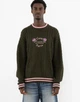 Мужской вязаный джемпер свитер шерсть Patta Amsterdam L - изображение 1