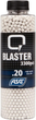 Страйкбольні кульки ASG Q Blaster White 6 мм 0,2 г 3300 шт - зображення 1