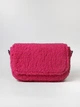 Бананка-клатч Тедді малинового кольору - зображення 1