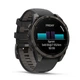 Смарт-часи Garmin fenix 8 47mm, AMOLED, Saph, CrbnGryTi/Blk, Blk/PebbleGryBnd, GPS (010-02904-21 - зображення 6