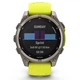 Смарт-годинник Garmin fenix 8 47mm,Saph Solar, BareTi/Graphite,AmpYe/GrphBnd (010-02906-21) (1798525) - изображение 7