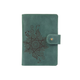 Шкіряний портмоне для паспорта / ID документів HiArt PB-03S/1-S19-5920-T006 Shabby Alga "Mehendi Classic" - зображення 1