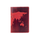 Обложка для паспорта HiArt PC-01-S18-1440-T001 Shabby Red Berry "World Map" - изображение 1