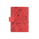 Шкіряний портмоне для паспорта / ID документів HiArt PB-03S/1-S18-1440-T007 Shabby Red Berry - зображення 3