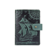 Шкіряний портмоне для паспорта / ID документів HiArt PB-03S/1-S19-5920-T003 Shabby Alga "Discoveries" - зображення 1