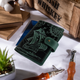 Шкіряний портмоне для паспорта / ID документів HiArt PB-03S/1-S19-5920-T003 Shabby Alga "Discoveries" - зображення 6
