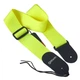 Ремень для гитары DiMarzio Nylon With Leather Ends Neon Yellow (DD3100NY) - изображение 2