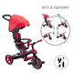 Детский велосипед Globber Explorer Trike 4 в 1, красный (634-102) - изображение 3