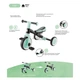 Детский велосипед Globber Learning Trike 2 в 1, синий (735-101) - изображение 3