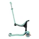 Самокат с сиденьем 3 в 1 Globber GO-UP Sporty Lights Mint от 15 месяцев до 7 лет (452-706-4 S) - изображение 3