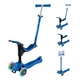 Самокат с сиденьем 3 в 1 Globber GO-UP Sporty Lights Navy Blue от 15 месяцев до 7 лет (452-600-4 S) - изображение 2