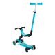 Самокат з сидінням 3 в 1 Globber GO-UP Active Lights 360 Aqua від 15 місяців до 9 років (749-300) - зображення 2