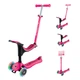 Самокат з сидінням 3 в 1 Globber GO-UP Sporty Lights Fuchsia від 15 місяців до 7 років (452-610-4 S) - зображення 3