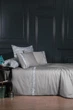 Постільна білизна La Romano Silk Satin 200×220 см Florence Ash - зображення 1