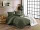 Постельное белье Sikel Muslin Patara 200 х 220 см Yesil - изображение 1
