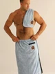 Килт банный 85х150 Серый (П4К-novo-m-sauna-013) - изображение 5