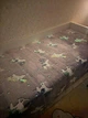 Детский плед светящийся ночью 150х200 Синий Единороги (П4К-am-pled-svet-007-2) - изображение 1