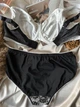 Комплект бюстгальтер без поролона + трусики макси 16017 Lanny Mode черный 85F/XL - изображение 2