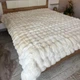 Плед-покрывало Кролик L&M Home Textiles Молочный евро 200х240 - изображение 2