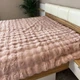 Плед-покрывало Кролик L&M Home Textiles Розовый евро 200х240 - изображение 2