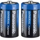 Батарейки PANASONIC General Purpose угольно-цинковые D (R20) пленка, 2 шт - изображение 1