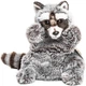 Іграшка на руку для лялькового театру Uni-Toys C00045R2-2 Єнот Сірий/Коричневий - зображення 1