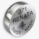 Батарейка часовая Renata R371 SR920SW Silver Oxide 1шт - изображение 1