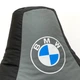 Крісло мішок Elegant 130 см х 90 см чорний + сірий BMW + подушечка Flex Oksford - изображение 3