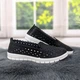 Слипоны женские Broman черные перфорированные 38р (24 см) 4435 - изображение 1