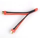 Кабель-перехідник для батареї, T-подібні штекери, 14AWG, 10 см - зображення 1
