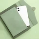 Клатч - бізнес щоденник AB tech, блокнот з безпровідною зарядкою, Power Bank, USB-флешкою та ручкою. Оливка - зображення 3