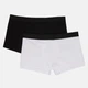 Труси-шорти Diesel Umbx-Roccotwopack Boxer 2pack 00S9T9/RHAPW/23 XS Черный/Белый (8055192226303) - зображення 2