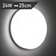 Светильник светодиодный настенно-потолочный LUMINARIA NLR 24W 220V IP44 5000К - изображение 1