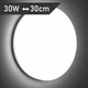 Світильник світлодіодний настінно-стельовий LUMINARIA NLR 30W 220V IP44 5000K - Уцінка - зображення 1