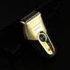 Беспроводная электробритва для бритья лица с USB и LED-индикатором VGR V-383 Pro Золотистый с черным + Подставка - изображение 9