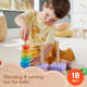 Zabawka Fisher-Price Wooden Stacking Shape Sorter HXT76 (0194735238217) - obraz 6