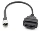Переходник для мотоцикла YAMAHA (ямаха) 3-контактный на OBD2 16 контактов YZF-R125/MT-125/YS-125/Delight-125/N-MAX/X-MAX/AEROX Черный - изображение 3