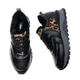Кроссовки Evromoda 01541 Черные 39 - изображение 4