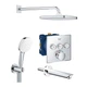 Душова система прихованого монтажу з термостатом Grohe Grohtherm SmartControl на 3 споживача UA26415SC6 - изображение 8