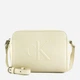 Сумка кросс-боди через плечо женская из искусственной кожи маленькая Calvin Klein Sculpted Impression 41K3036G Молочная (198294090880) - изображение 1