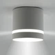 Светильник точечный накладной LUMINARIA GUSTA 1xGX53 82x70 Белый (6951635281224) - изображение 2
