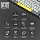 Клавіатура бездротова Epomaker TH80 SE 75% Flamingo Switch Hot-Swap (2.4G/BT/USB) RGB UA Black (TH80-SE-B-F) - зображення 9