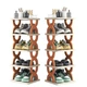 Полиця для взуття та речей на 5 ярусів Shoe rack Помаранчева - зображення 2