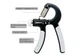 Кистьовий пружинний еспандер EasyFit Hand Grip 5-60 кг сірий (ручний пружинний тренажер з регульованим навантаженням) - зображення 2