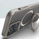 Захисний чохол TPU+PC Metal Buttons with MagSafe Carbon Ring для Apple iPhone 15 Pro (6.1") Сірий - изображение 3